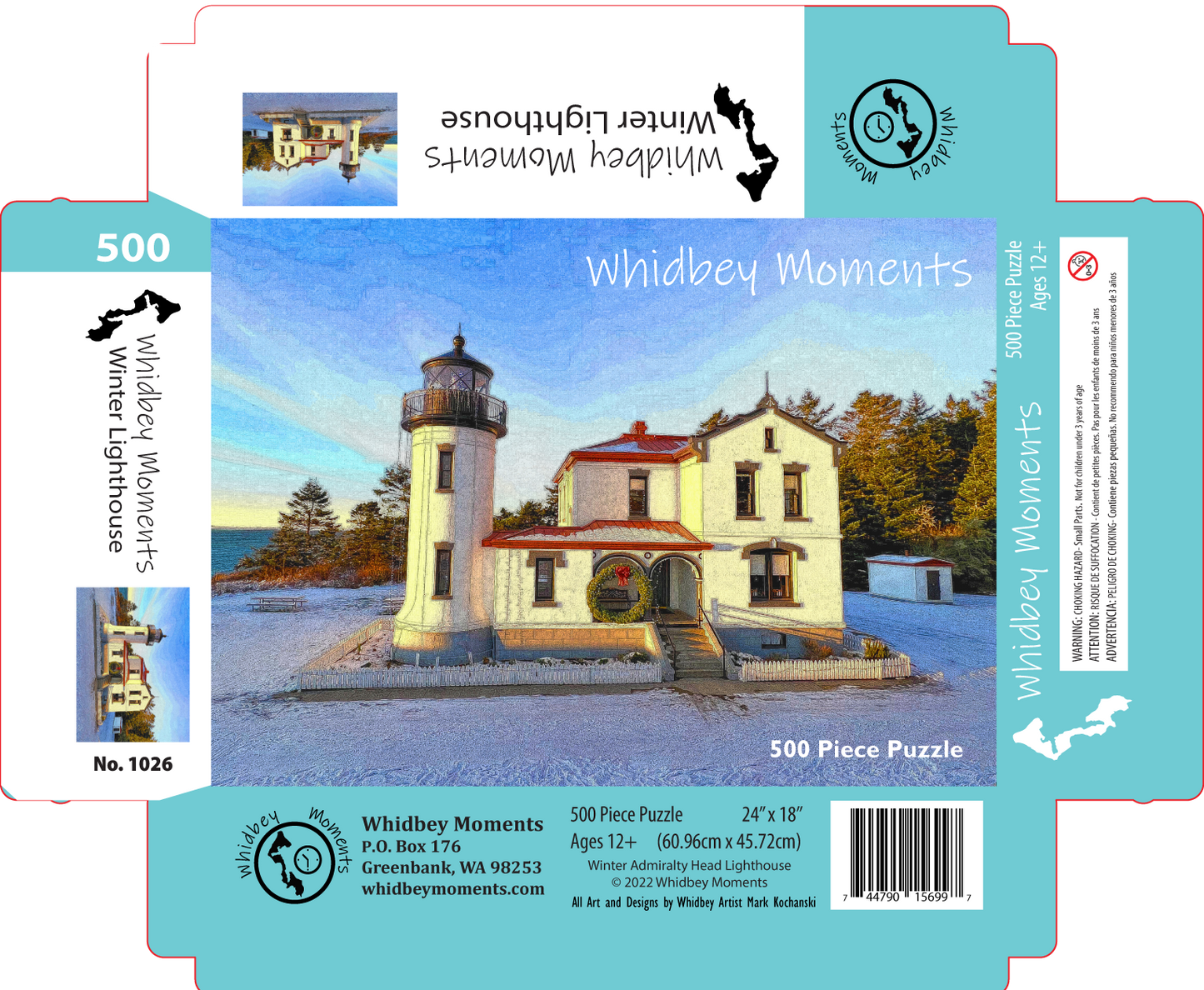 Puzzle - Winter Lighthouse