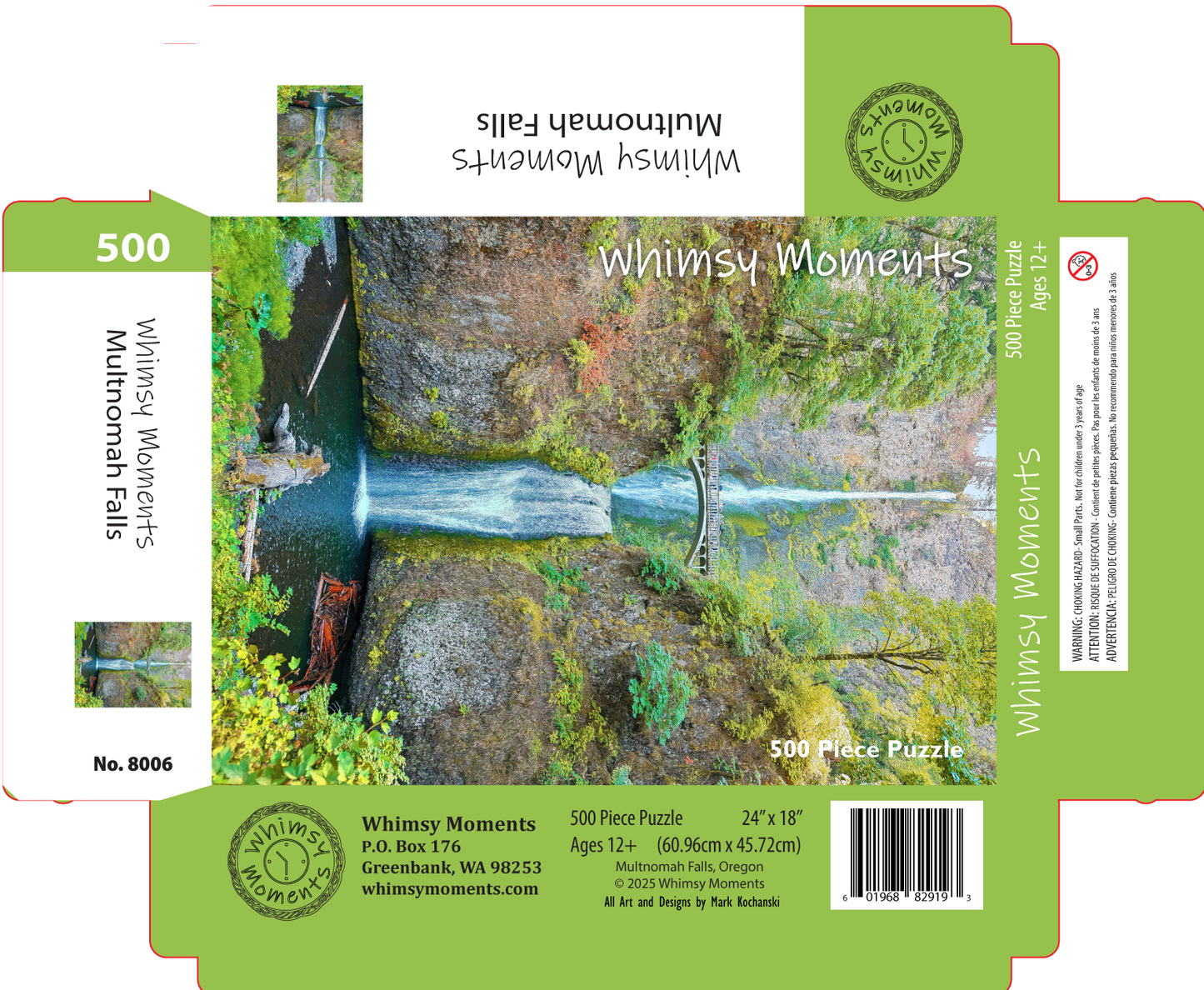 Puzzle - Multnomah Falls