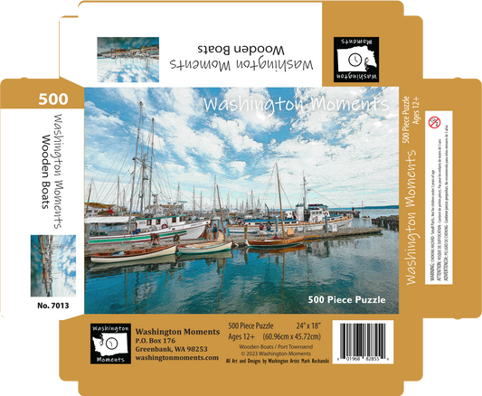 Puzzle - Wooden Boats - Port Townsend