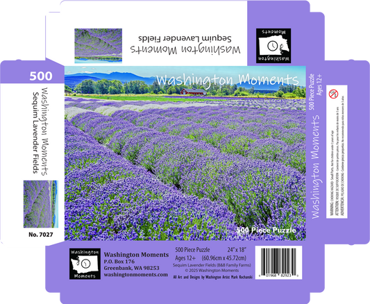 Puzzle - Sequim Lavender Fields