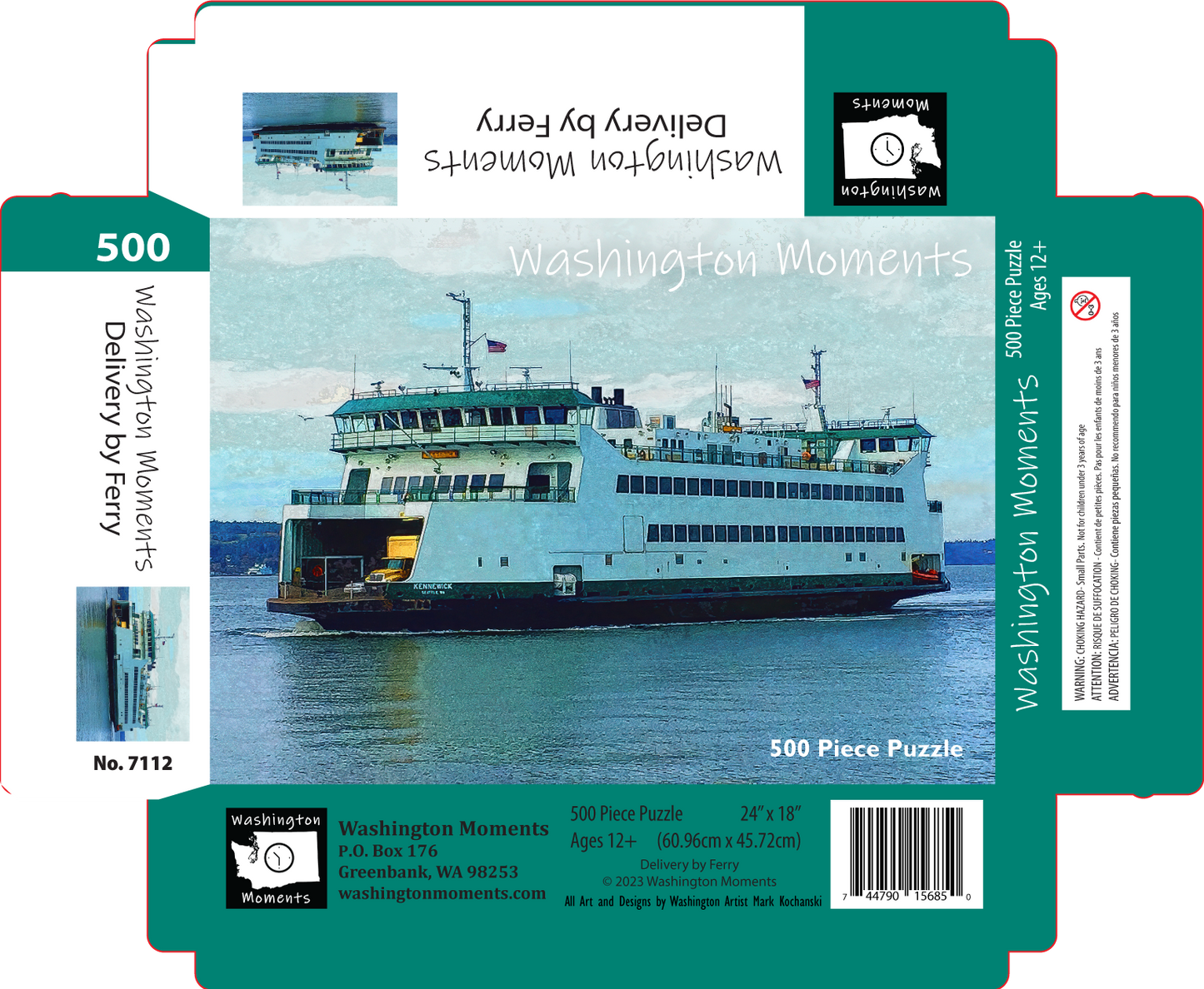 Puzzle - Delivery by Ferry (Washington Moments)