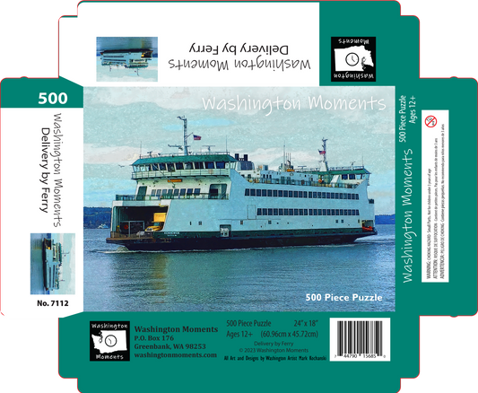 Puzzle - Delivery by Ferry (Washington Moments)