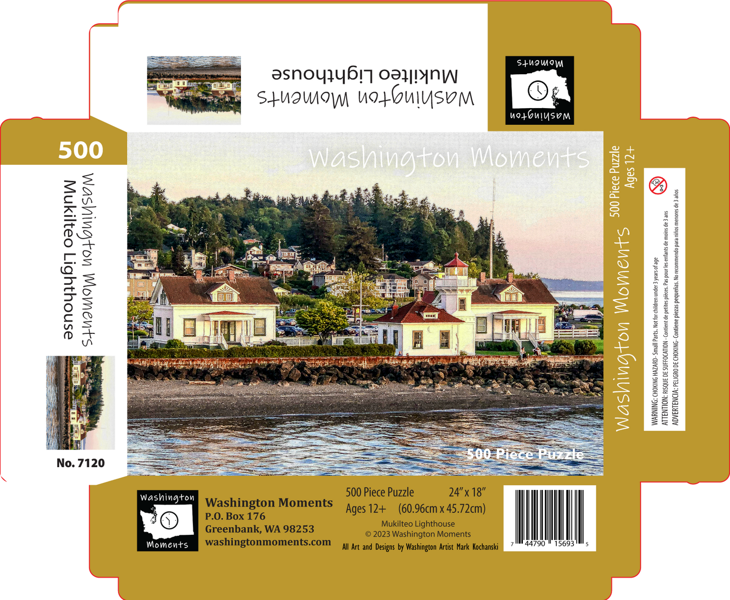 Puzzle - Mukilteo Lighthouse (Washington Moments)