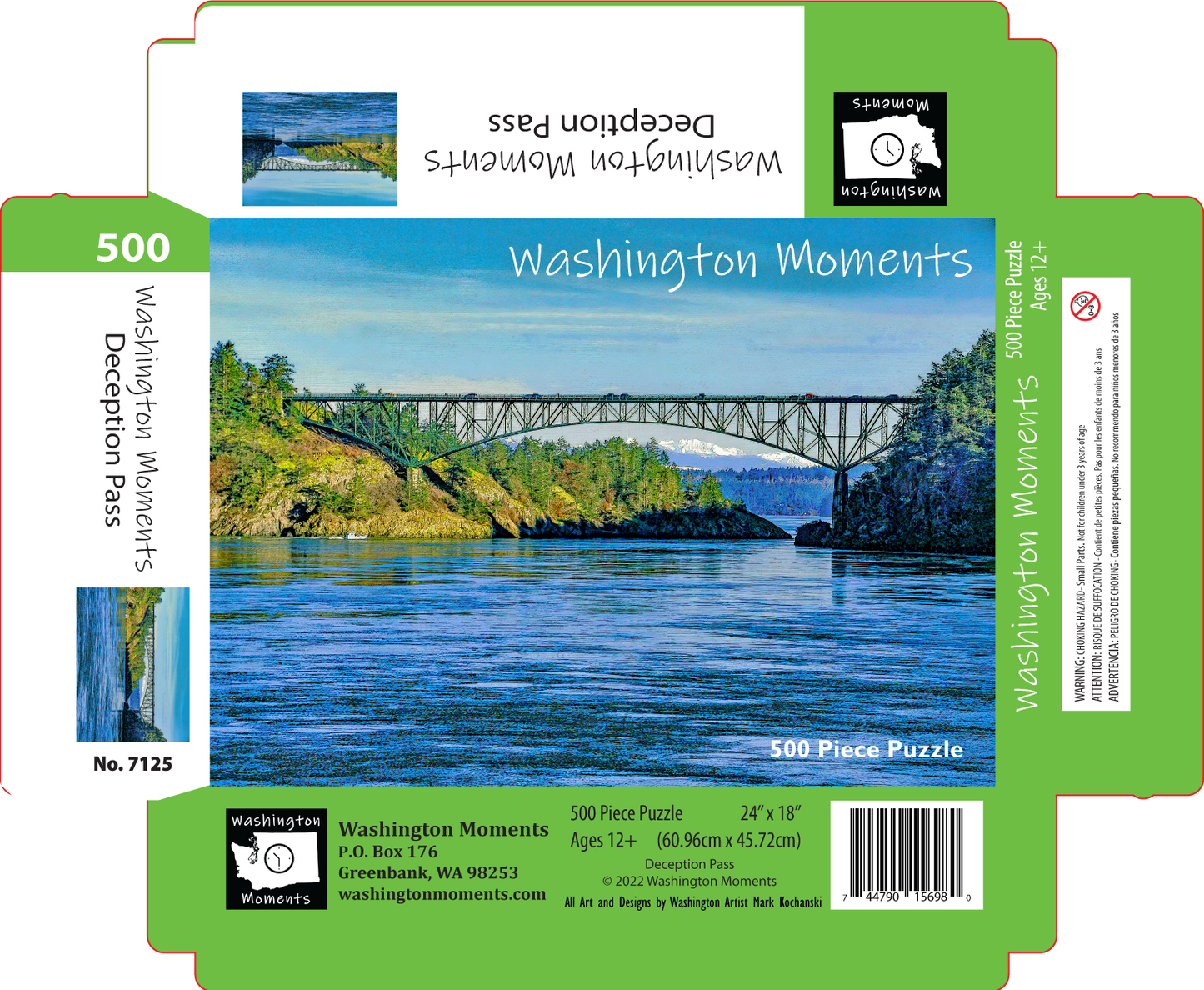 Puzzle - Deception Pass (Washington Moments)