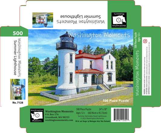 Puzzle - Summer Lighthouse (Washington Moments)