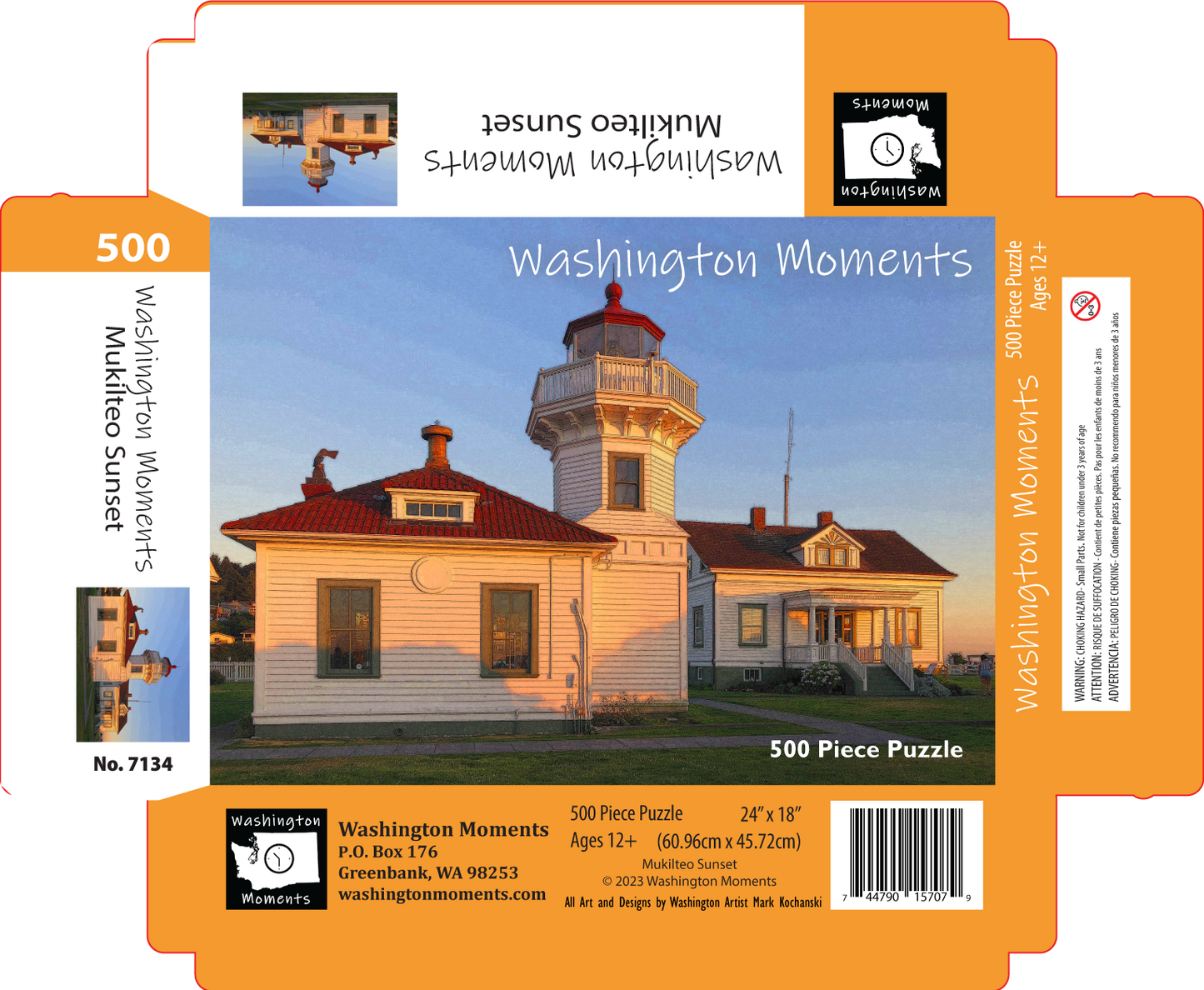 Puzzle - Mukilteo Sunset (Washington Moments)