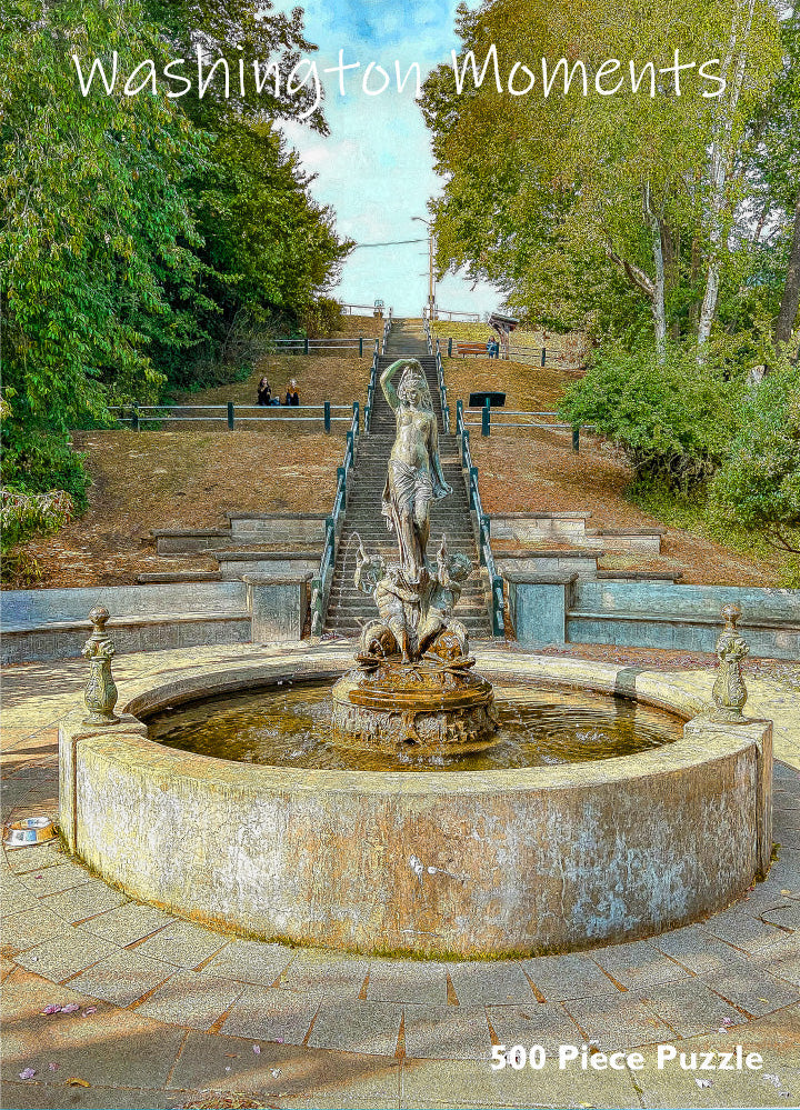 Puzzle - Haller Fountain - Port Townsend
