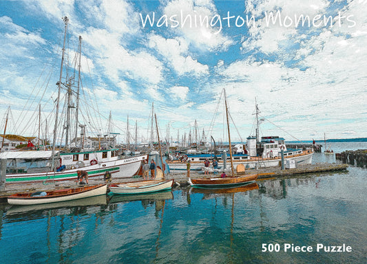 Puzzle - Wooden Boats - Port Townsend