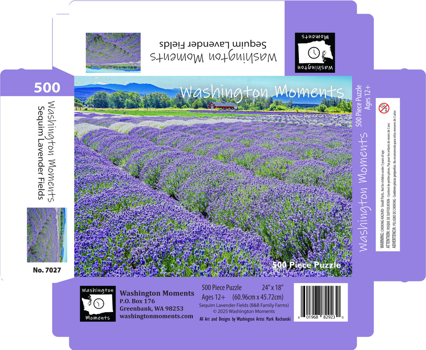 Puzzle - Sequim Lavender Fields