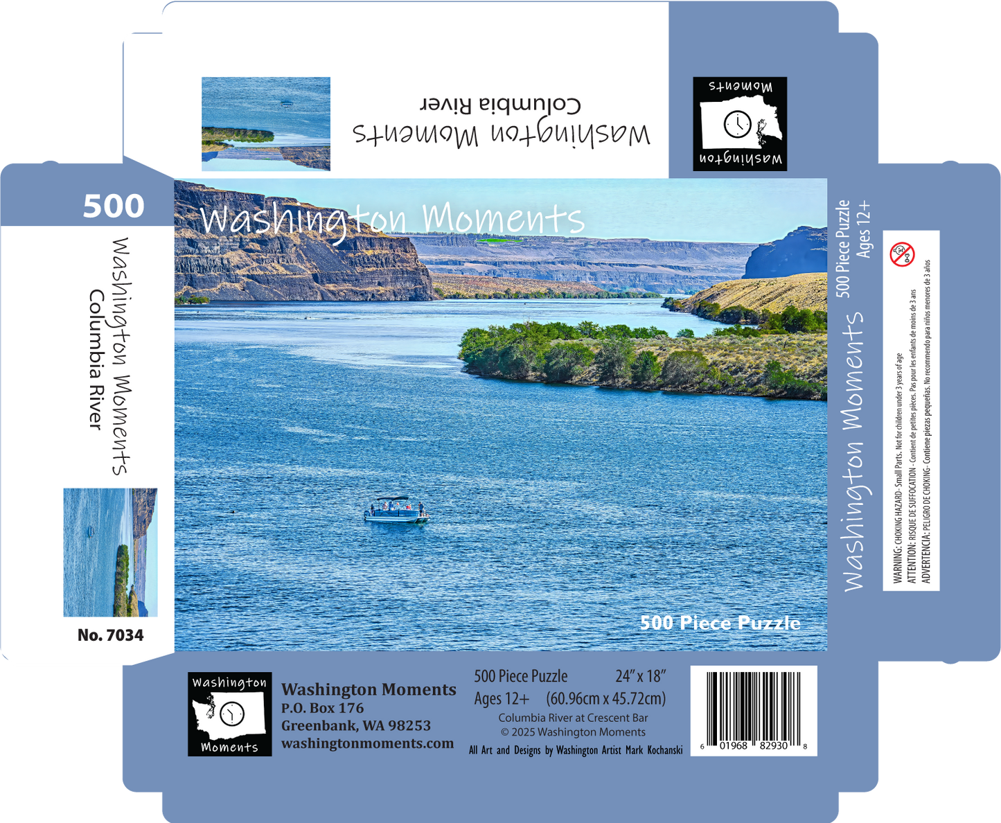 Puzzle - Columbia River