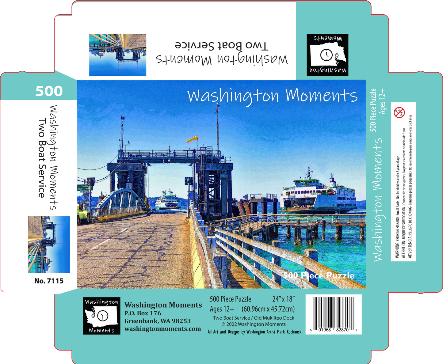 Puzzle - Two Boat Service - Washington Moments