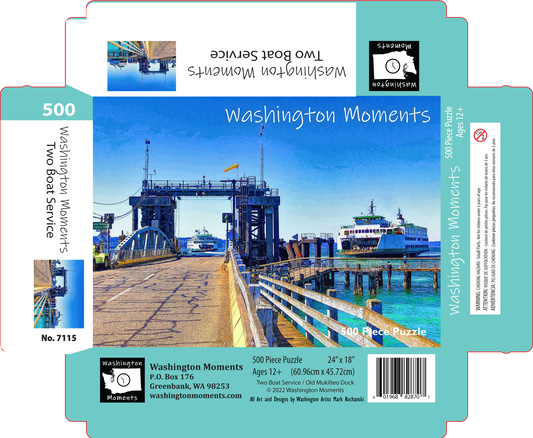 Puzzle - Two Boat Service - Washington Moments