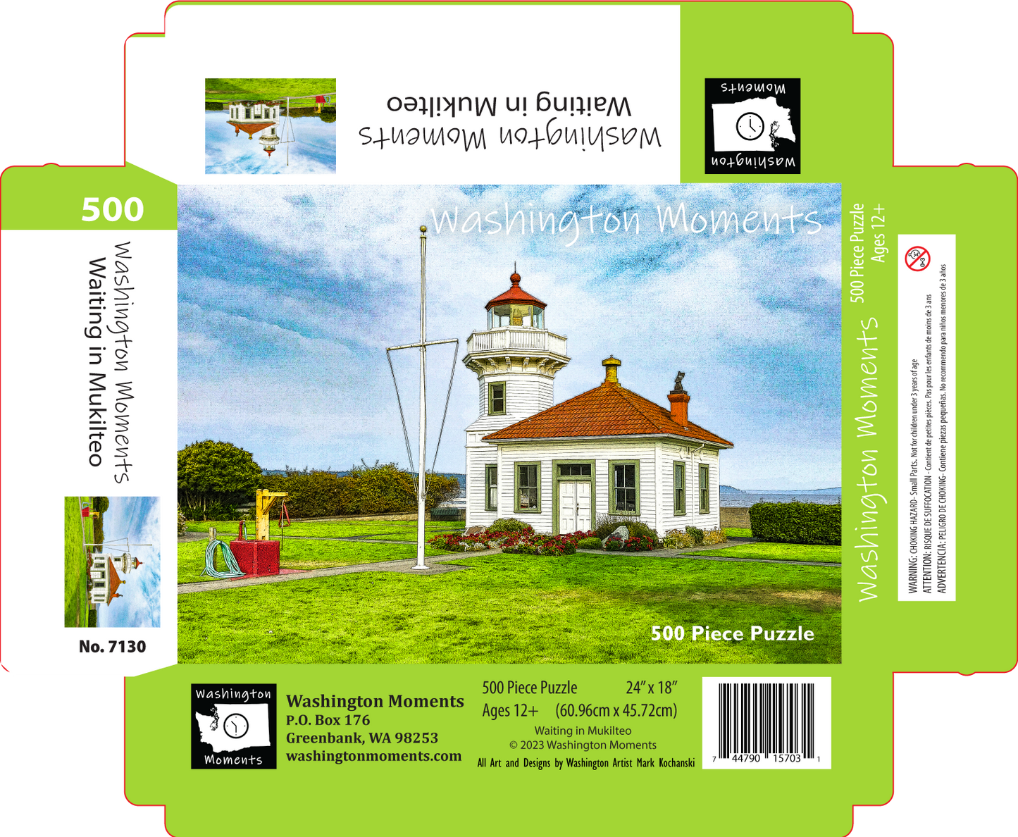 Puzzle - Waiting in Mukilteo (Washington Moments)